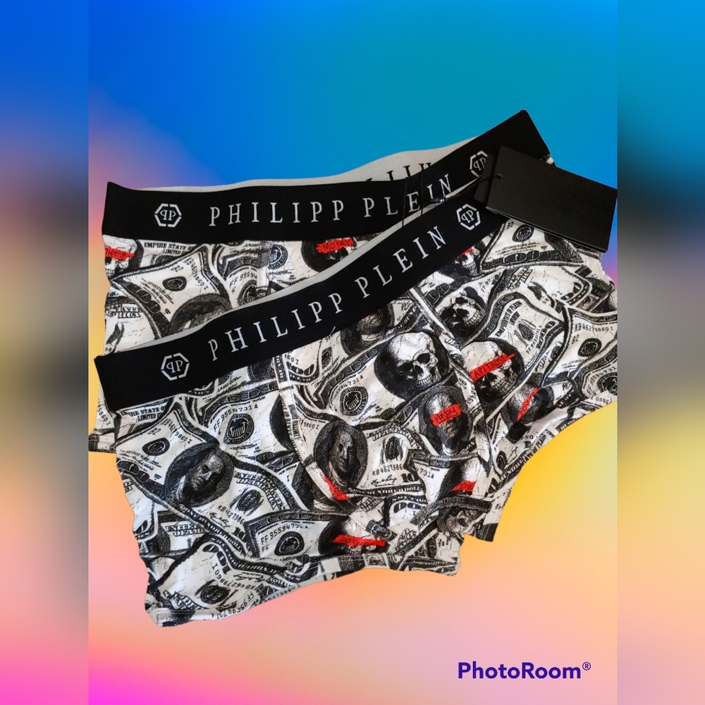 Philipp Plein designer 2 set boxers underwear men
